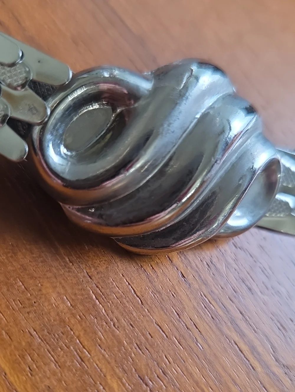 1970s Disco Expandable Silver Belt